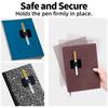 Colorful Self-Adhesive PU Leathers Pen Clip Pencil Elastic Loop Cover Rings for Diary Planner Clip Notebooks Journals