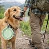 Large Capacity Foldable Silicone Bowl Double Ear Buckle Leak Proof Collapsible Dog Bowl Macaron Color Anti-slip