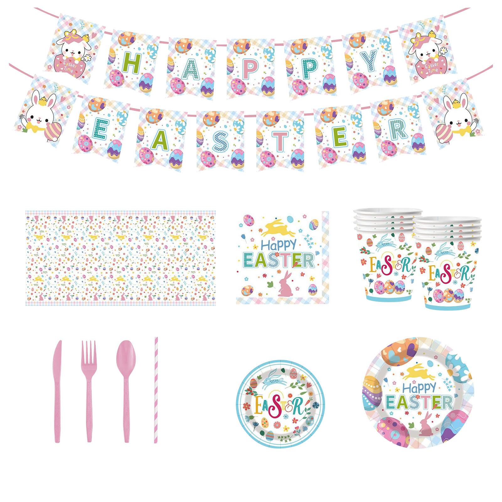 

Party Decoration Supplies, Holiday Theme Decorations, Including Tableware And Other Supplies One Size
