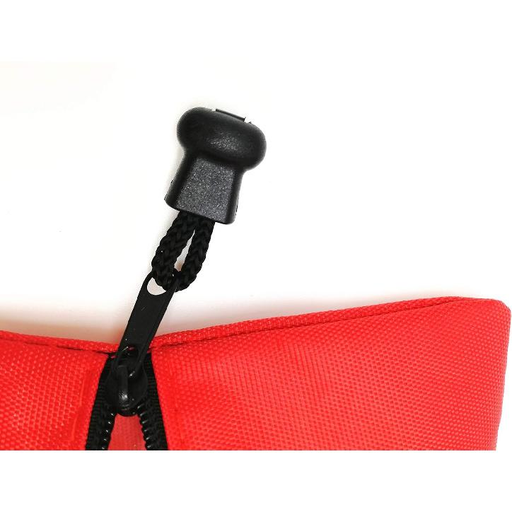 Red Emergency Bag First Aid Small Empty Travel Rescue Pouch First Responder Storage Medicine Pocket Bags for Car Home Office Kitchen Sport Ourdoors