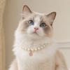 Water Droplet Pendant Dog Necklace Adjustable Cat Collar Pet Jewelry Cat Dog Choker  Kitten