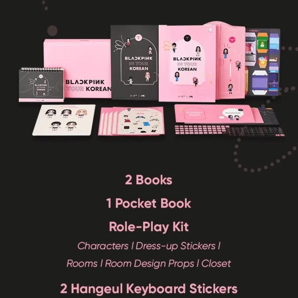 [Neues Produkt] BLACKPINK IN YOUR KORE Koreanisch Lernset