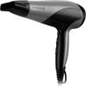 Remington Hair Dryer | D3190S | 2200W | 3 Temperature Settings | Ionizer | Diffuser Nozzle | Gray/Black