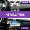 For Fiat Stilo 2001-2010 9 Inch 2 Din Car Stereo Radio Fascia Frame Refitting Dash Modification Panel Trim Bezel