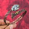 Pinolith Jasper Bangle Copper Wire Wrapped Cuff Bracelet Adjustable Bangle Beautiful Copper Jewelry Gift For Women Handmade Gemstone Jewelry