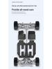 Eco-Friendly TPE Floor Mats for 2023 Jishi 01, Six/Seven-Seater - Complete Set for Trunk and Interior.