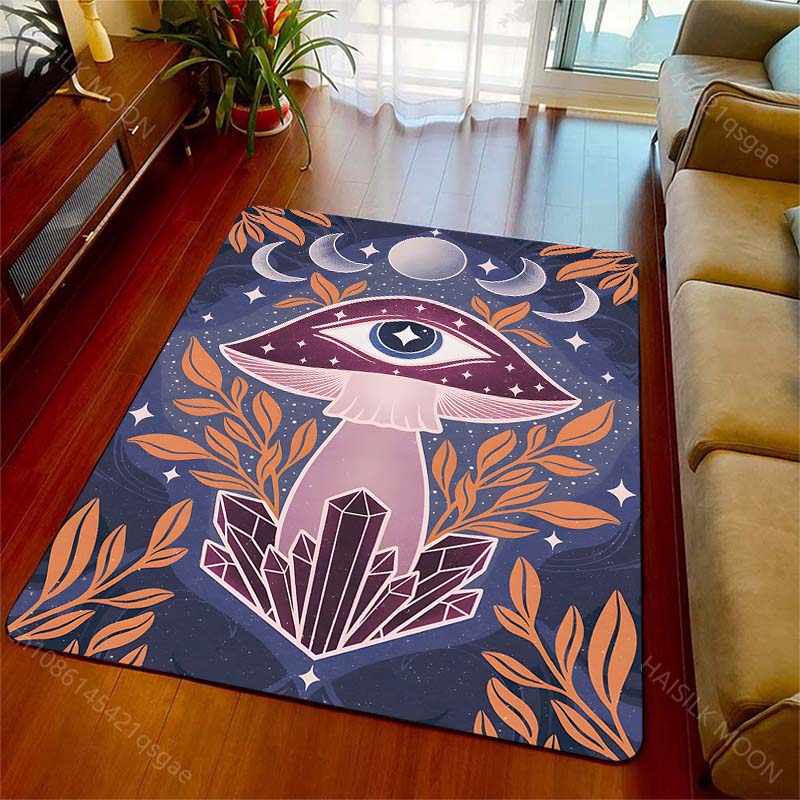 17 Styles Witch Eye Pattern Rug Carpets for Bedroom Living Room Sofa Mat Door Mat Dressing Room Rugs for Gifts