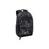 Li Ning Sports Lifestyle Series All Over Print Polyester Backpack Unisex Backpacks Black ABST155-1