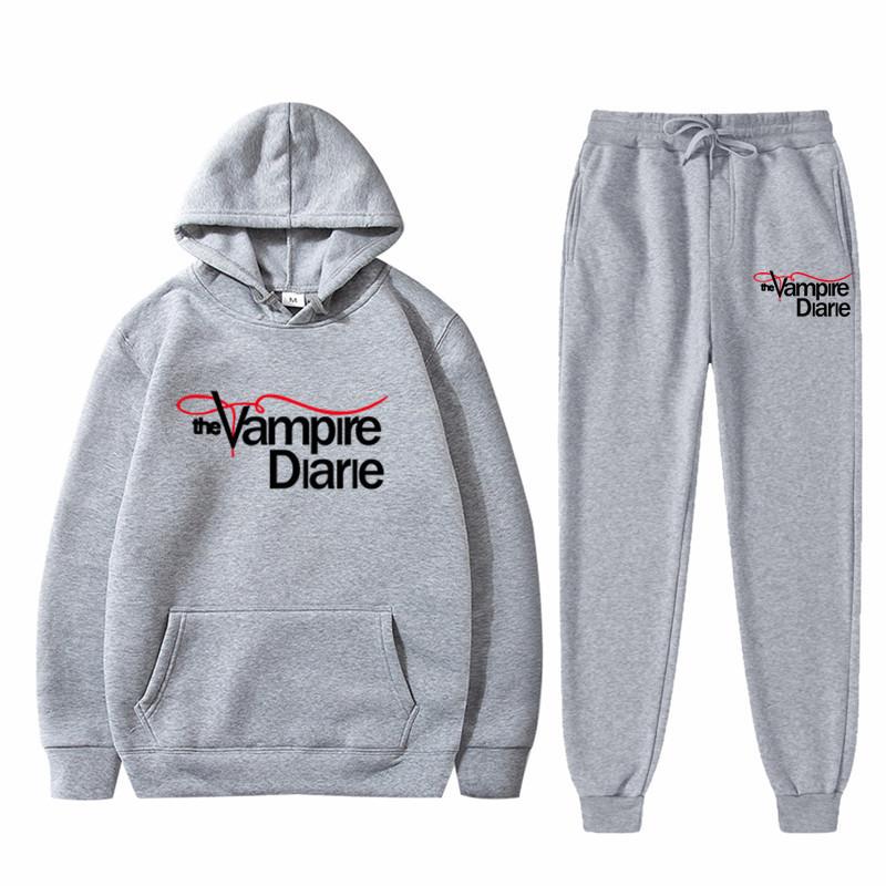 Das neue The Vampire Diaries Hoodies Pullover und Leggings Set