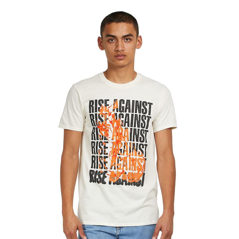 

Футболка унисекс Rise Against Flame Natural