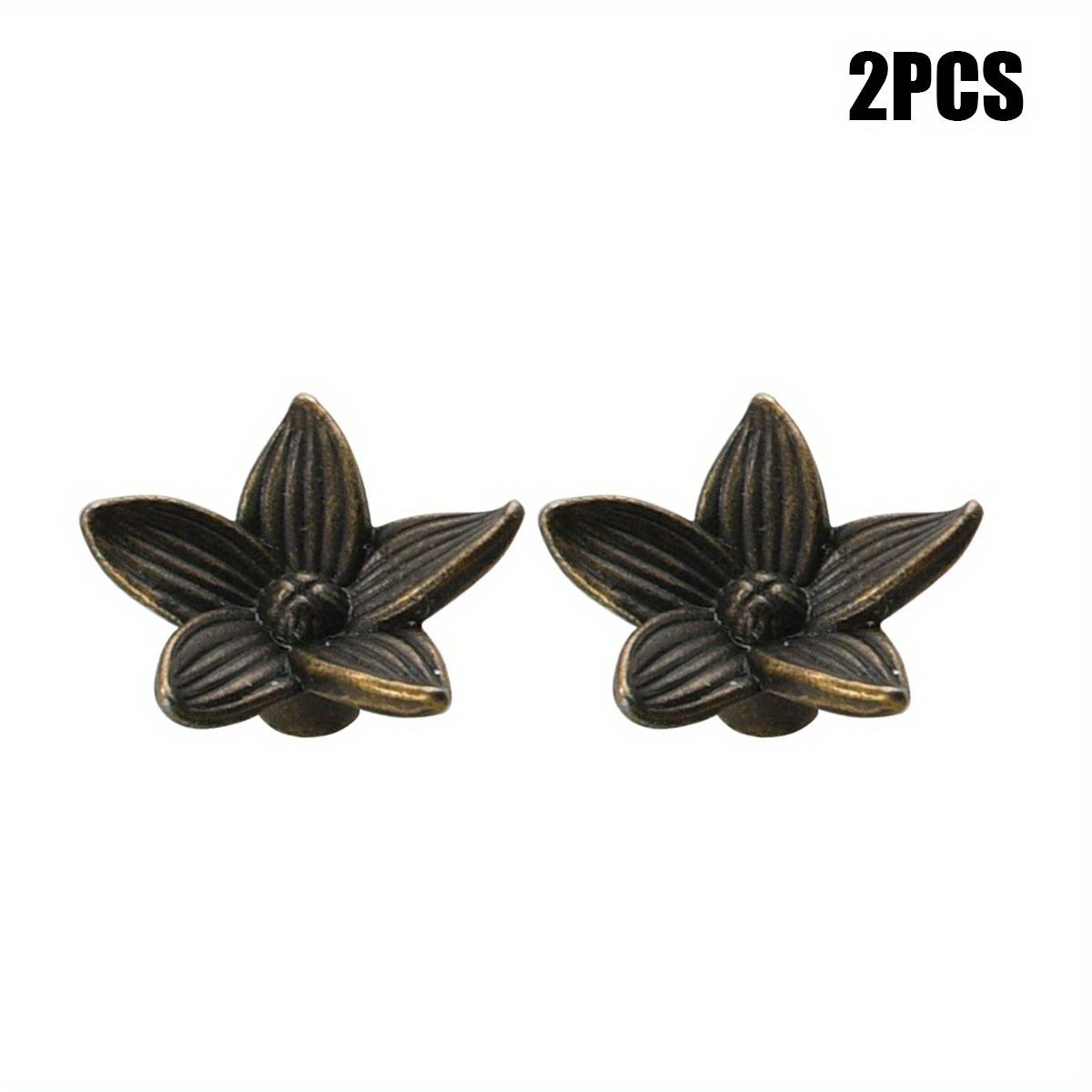 

2 шт. Антикварная винтажная маленькая ручка с одним отверстием для ящика, ручка для шкатулки для драгоценностей, маленькая ручка для дверцы шкафа, ручка для ящика, ручка для шкатулки для драгоценностей style 4