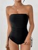 2026 European & American Slimming One-piece Swimsuit Bikini