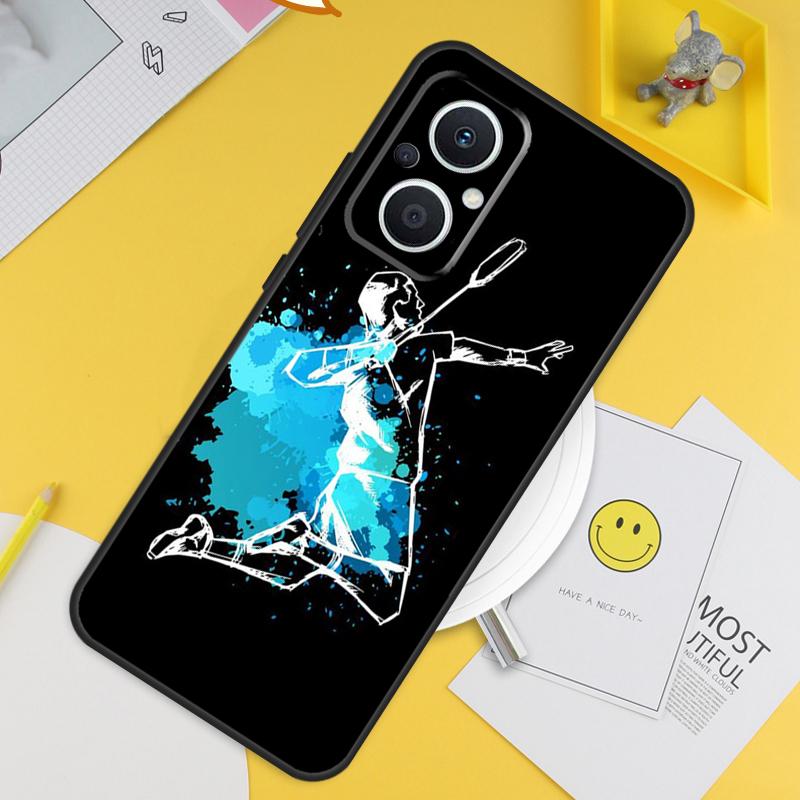 

Badminton Sport For OPPO Reno 8T 11F 12F 13F 14F 7 8 Lite 10 11 12 13 14 Pro OPPO Find X9 X8 X5 X6 Pro Case OPPO Find X5 Pro