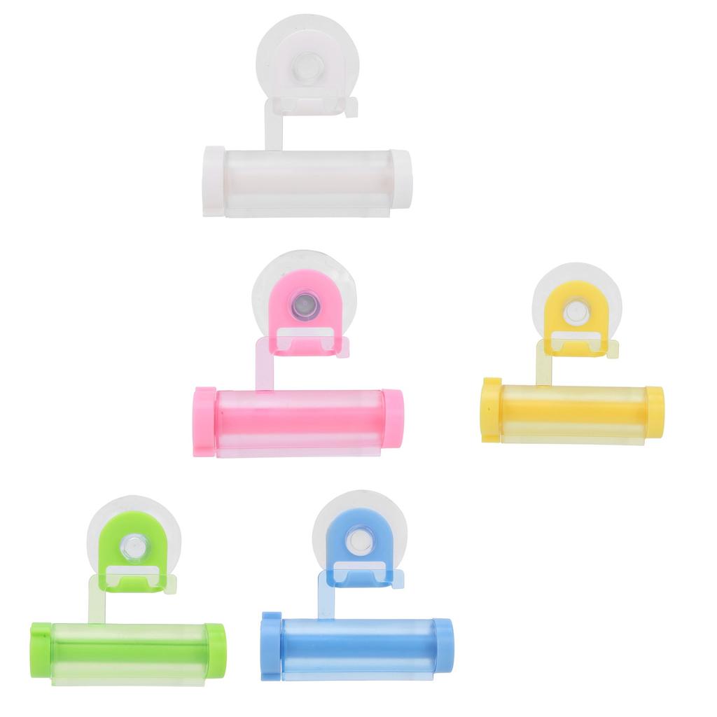 WallMounted Toothpaste Tube Squeezer Rolling Toothpaste Wringer Dispenser for Bathroom