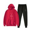 Hot-selling European and American Singer Travis Scott Casual Hooded Sweater Couple Suit