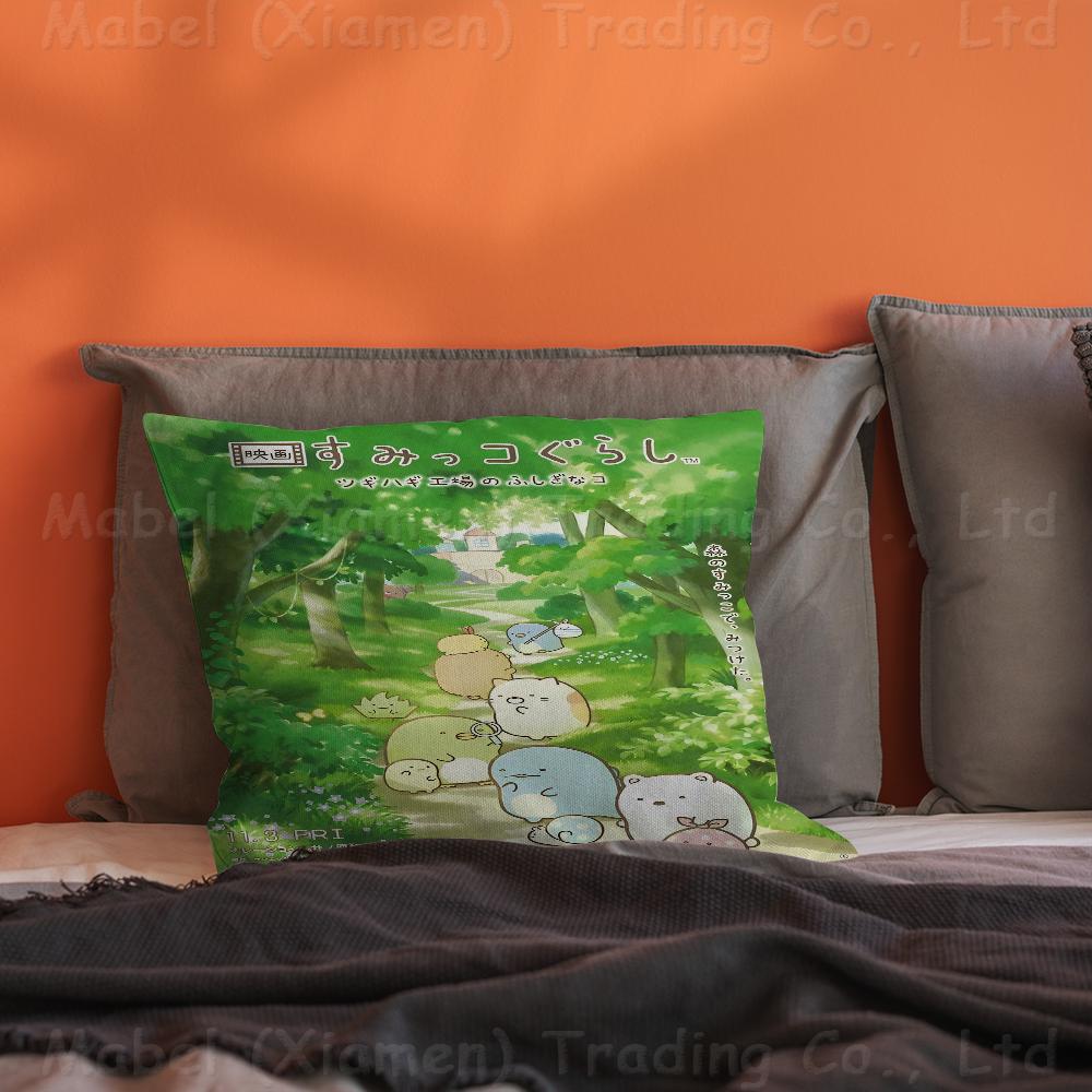 Japan Anime Sumikko Gurashi Pillow Gift Home Office Decoration Pillow Bedroom Sofa Car Cushion CoverPillow Case