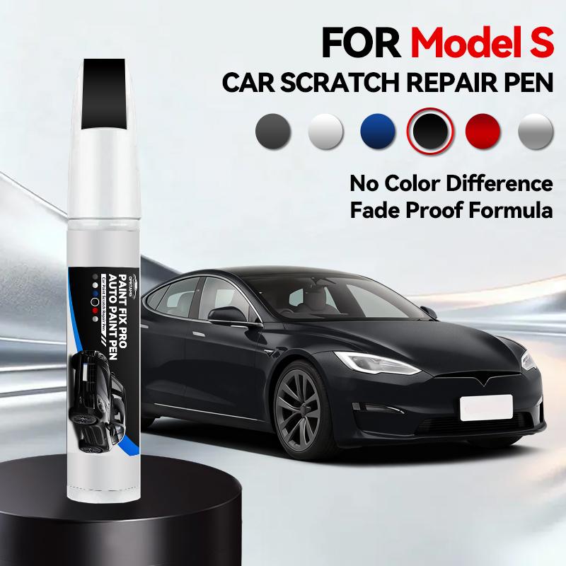 Exclusive Dedicated Vehicle For Tesla Model S Car Scratch Paint Pen Deep Scratch Repair Removal White Black Red Silver blue grey