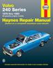 Książka Volvo 240 Series Petrol (1976-1993) Haynes Repair Manual (USA)