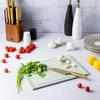 Medium Poly Cutting Board with Juice Well Non-Slip Edges Dual-Sided Design Blade-Friendly Durable Kitchen Prep Tool Rectangle