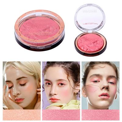Sweet Eyes Palette Dreidimensionales Backpulver Hochoptisches Disk-Puder Nicht fliegendes Perlenmattes Feines Blitzlicht Hervorheben Pflegepalette Zubehör