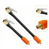 Strong Copper Air Chuck Strong Braided Rubber Air Hose Simple Installs for Tire Pump Inflator & Sports Equipment