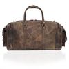 Duffelbag i skinn, weekender i skinn, helgeveske i skinn, reiseveske i skinn, overnattingsveske i skinn, duffelbager for menn til ektemann, pappa, holdall i skinn