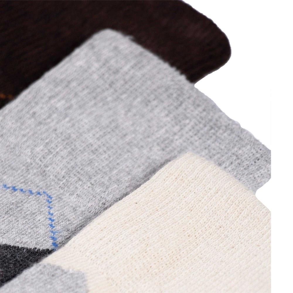 Soxy Men's Argyle Long Socks (Pack of 6)