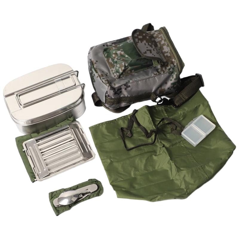 Tactical Outdoor Mess Kit Cookware Collection