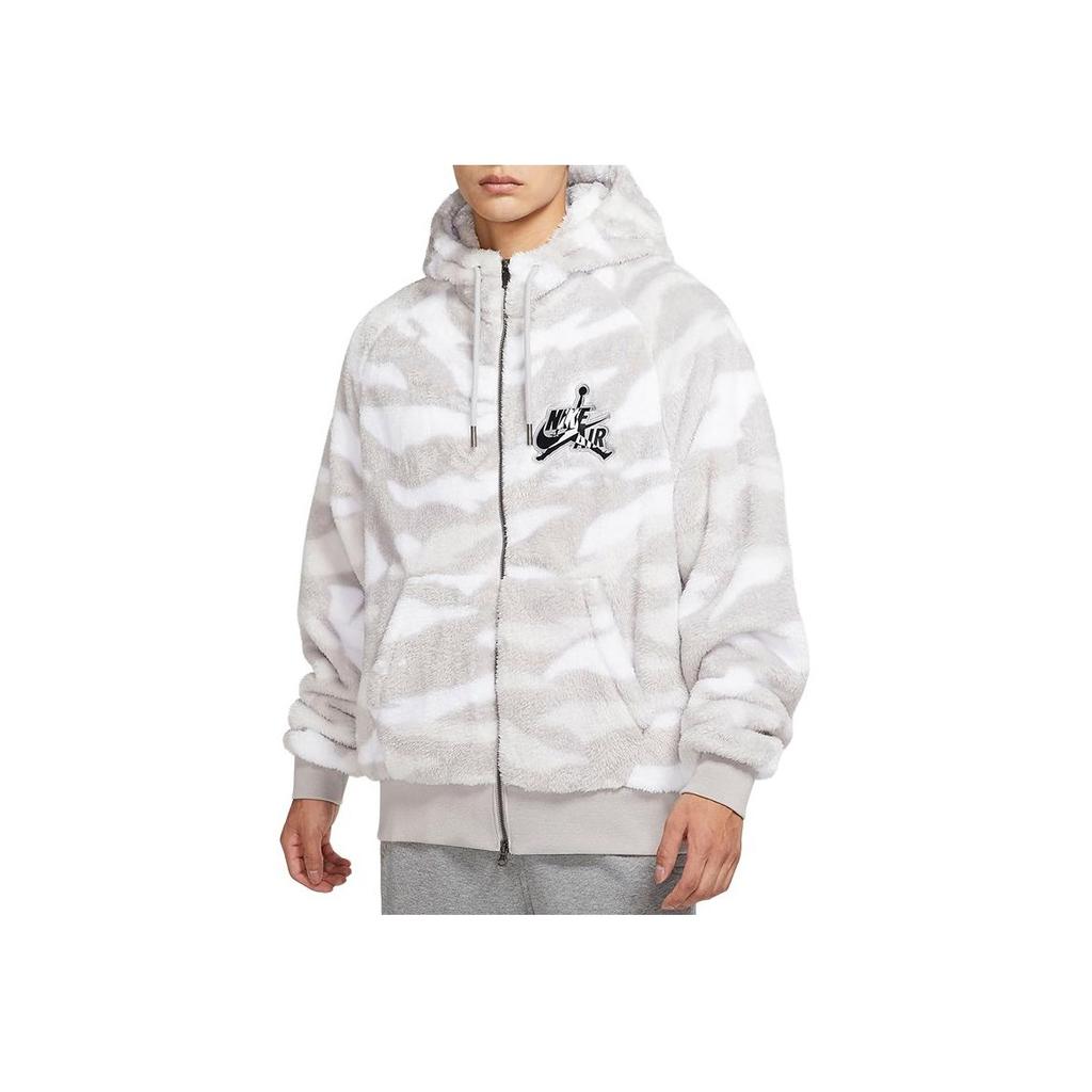 Jordan Wings Full-Zip Hoodie Jacket Men Jackets Cool-Grey DO6298-100