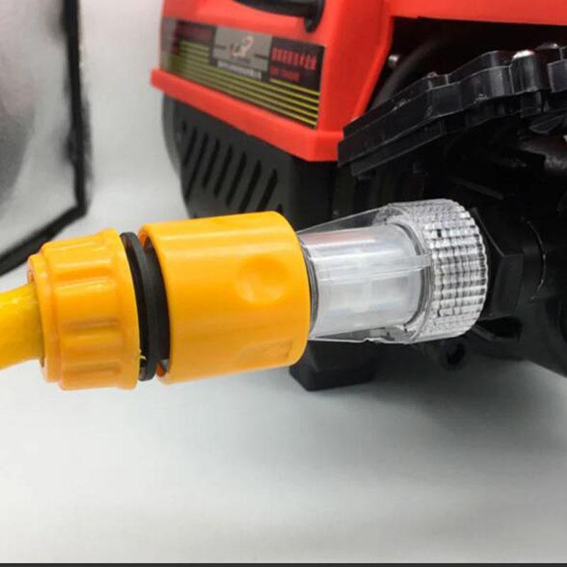 Høytrykks Rengjøringsmaskin Vannfilter Bilvasker Vannslange Hurtigkoblingsadapter Rengjøringstilbehør Verktøydeler