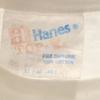 HANES 90s Old Five-quarter Sleeve T-shirt XL Off White Men's Used