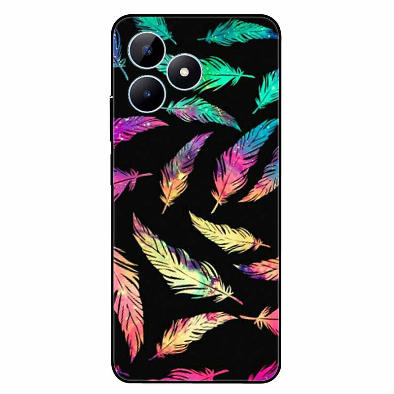 Funda For Realme Note 50 Case Silicone Soft Shockproof Cartoon TPU Phone Shell For Realme Note50 Cover Painted Cute Coque Note50