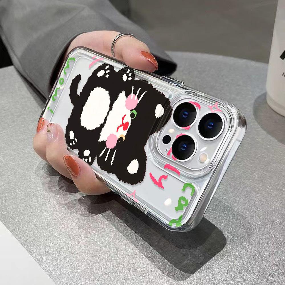 Phone Case for iPhone 11 13 12 14 15 16 XR XS Pro Max 7 8 Plus Samsung A55 A15 Redmi Note 13 12 OPPO A18 A16 Vivo Y17S V27 Honor 9 10 Infinix 40 30