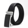 Men'S Belt No Standard Casual Belt Foreign Trade Youth Simple Automatic Buckle Imitation Leather Iron Buckle Belt