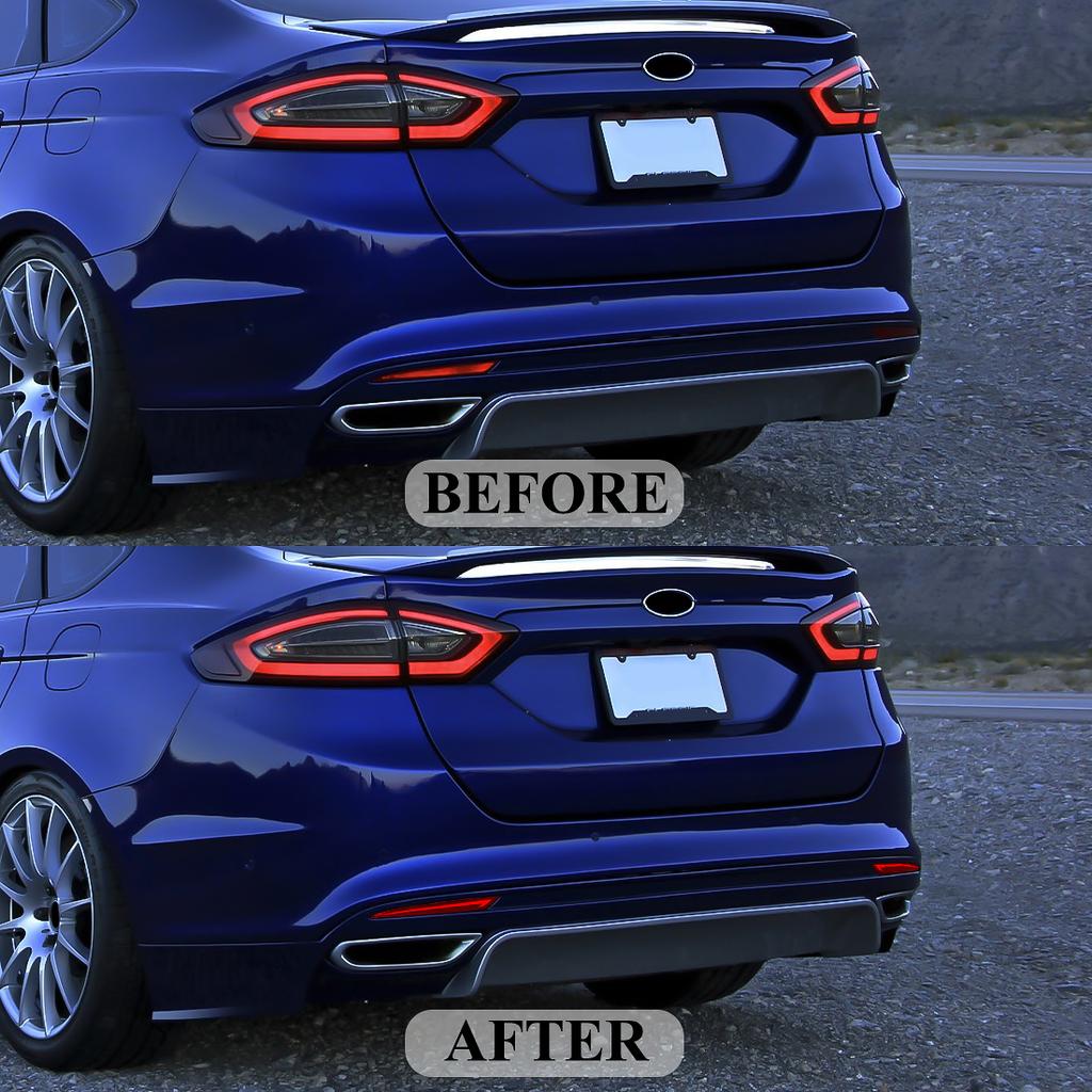 Für Ford Mondeo Fusion 2013 2014 2015 2016 2017 2018 LED Heckstoßstange Reflektor Lichter Bremse Warnung Dynamische Blinker Lampe 12V