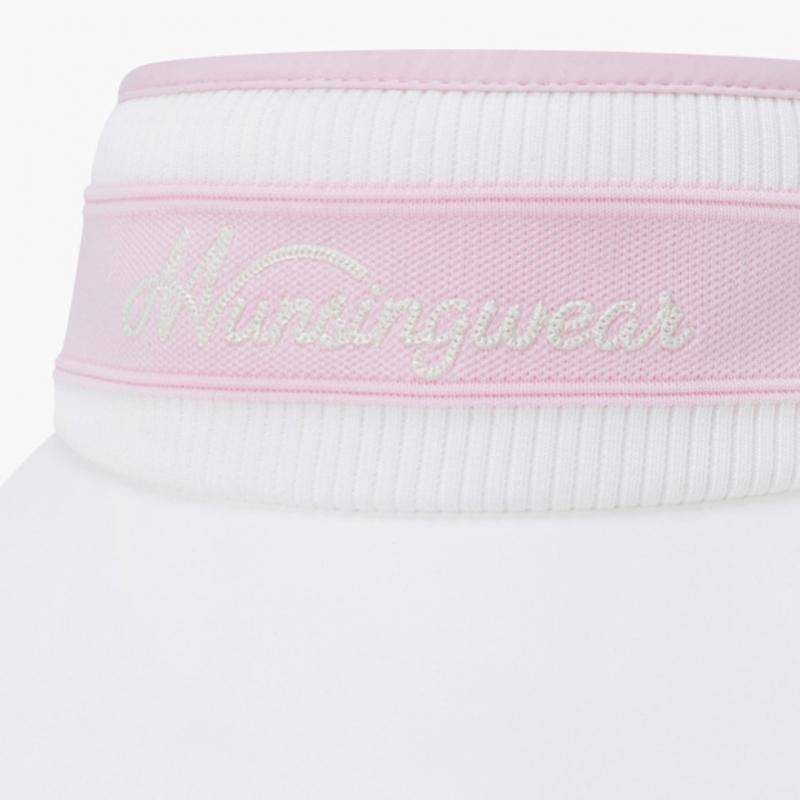 MunSingwear Women S Wide Logo viSor White  Mq322lcp83 