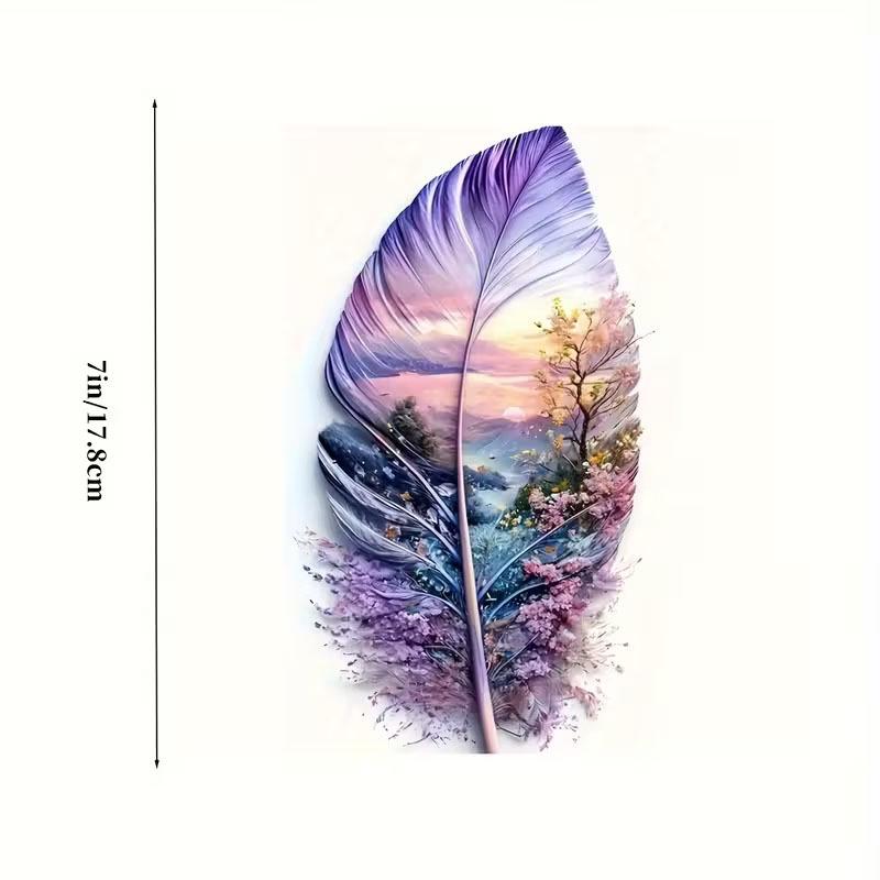 

Eternal Pure Feather Vinyl Car Sticker Standard