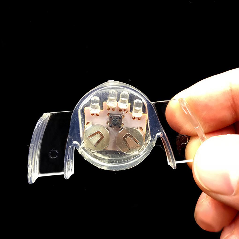 Mundschutz LED Leuchtender Dental Grind Stopper Schlafhilfe Schienenschalen Schutz Beseitigt Schnarchen Mundstück Bruxismus Partybedarf