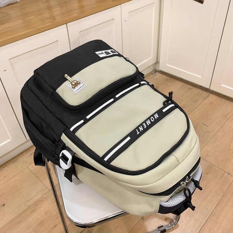 Grundschul-Schulranzen Studenten-Rucksack Große Kapazität Farbkontrast-Rucksack