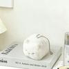 Square Cat Plush Keychain – Soft Kawaii Backpack Charm, Adorable Stuffed Animal Pendant for Bags, Keys & Room Decor