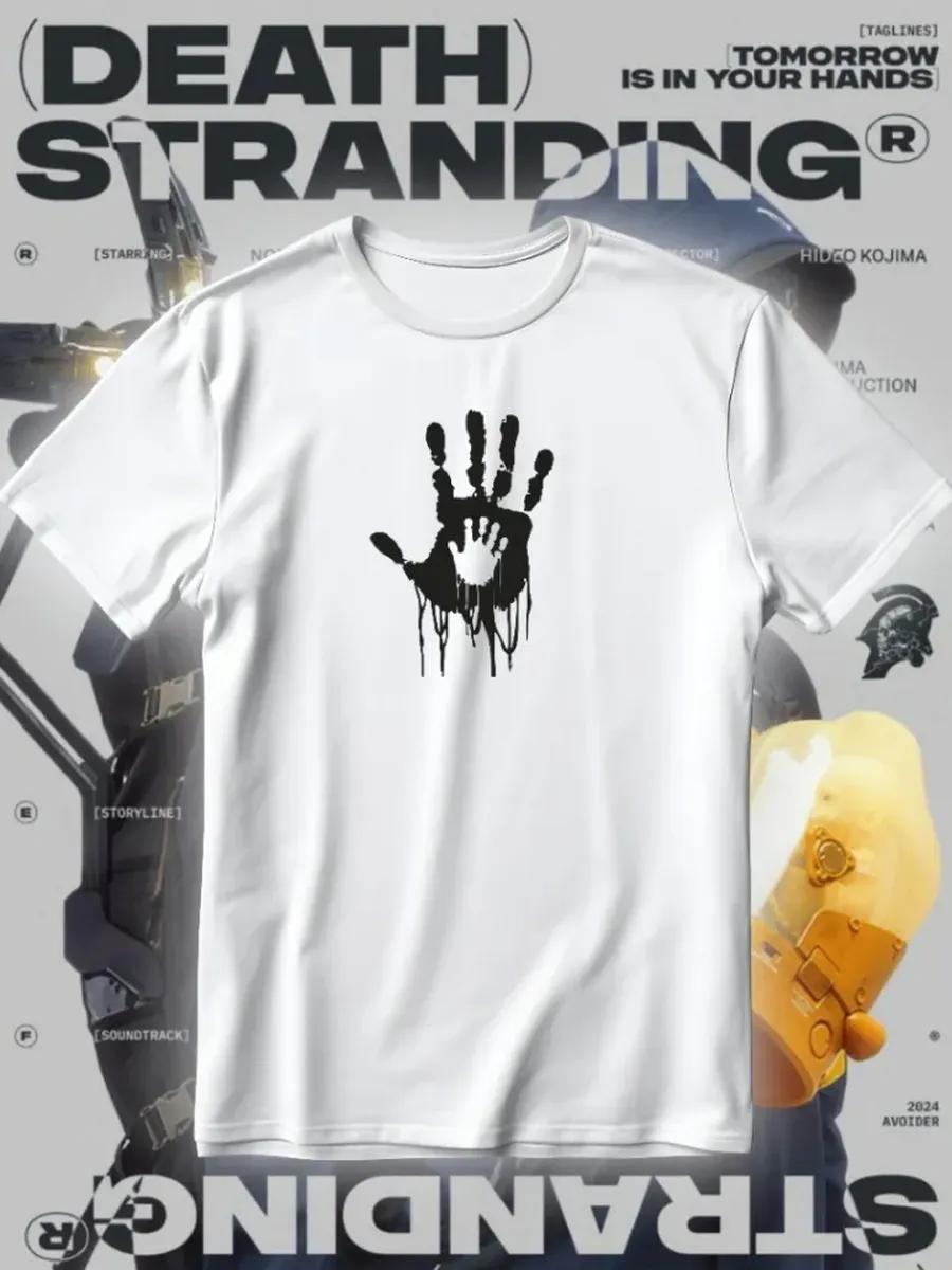 Oversized T-shirt with text print on the back L