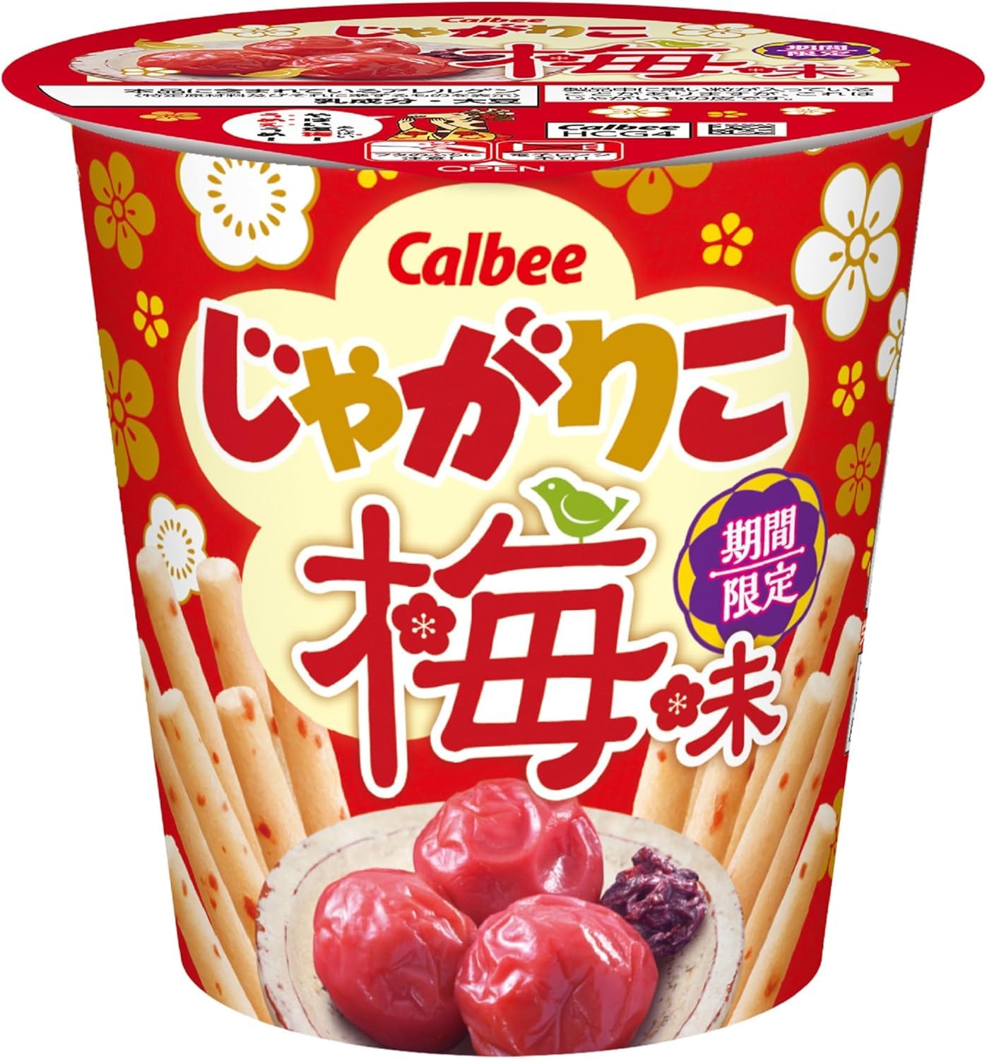 

Calbee Jagariko Plum Flavor 52g x 12 pieces