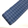 LOEWE Anagram Check Fringe  Scarf wool blue Unused