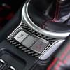 Real Carbon Fiber Car Accessories Center Console Gear Panel Cover Soft Sticker For Subaru BRZ Toyota 86 GT86 2017 2018