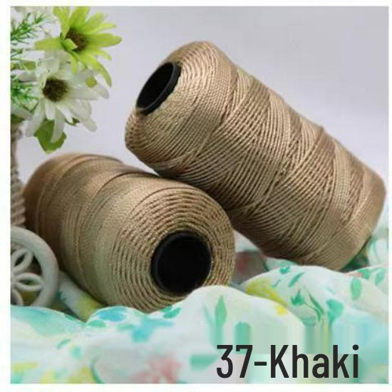 Ice Silk Three-Strand Yarn for Crochet Bags, Hats, Seat Cushions, Bottle Sleeves, and Slippers