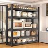 Adjustable Carbon Steel Kitchen Storage Rack