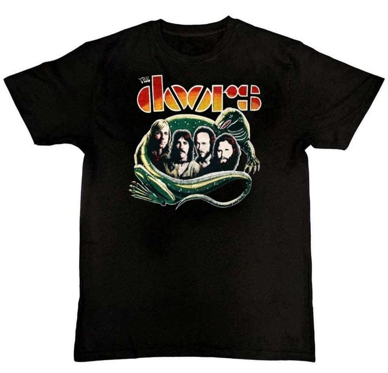 The Doors Graphic Print Unisex T-Shirt Graphic Tee M