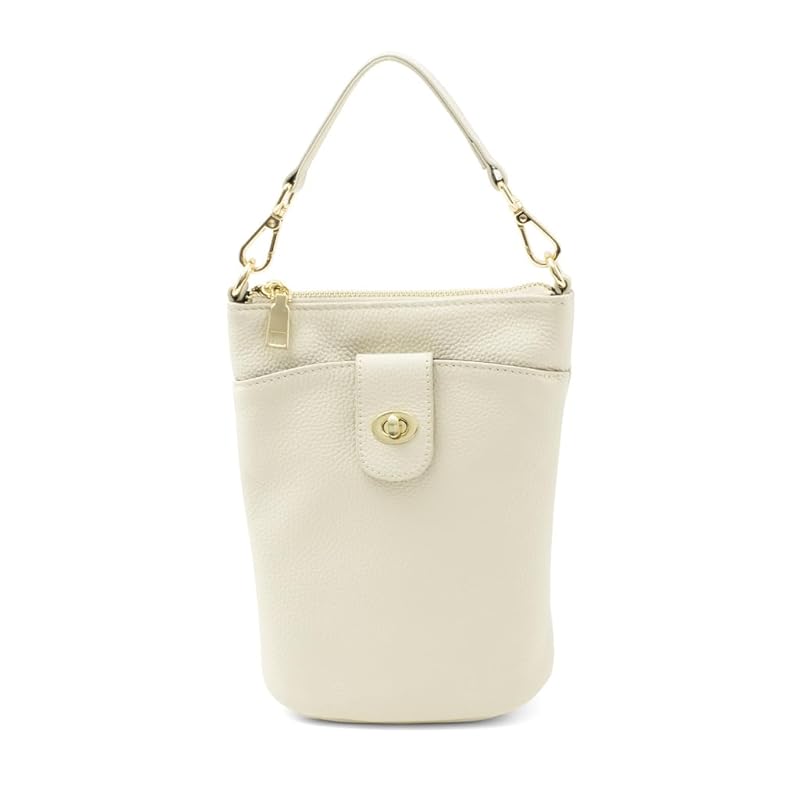 

[VITAFELICE] Vita Felice Genuine leather 2way vertical pochette ladies sib-20015n (off white)