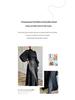 Elegant Long Sleeve Print Dress with Slim Fit Waist