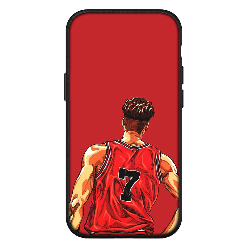 Für Motorola Moto Edge 70 60 50 G54 G86 Samsung Galaxy S25 iPhone 17 16 15 Xiaomi Redmi Note 14 13 Pro Max Handyhülle Slam Dunk Basketball Cover